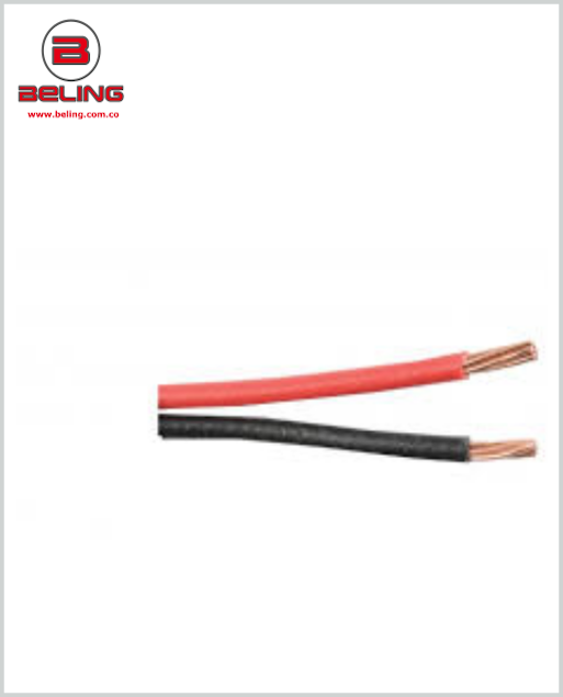 CABLE NEGRO ROJO 18AWG