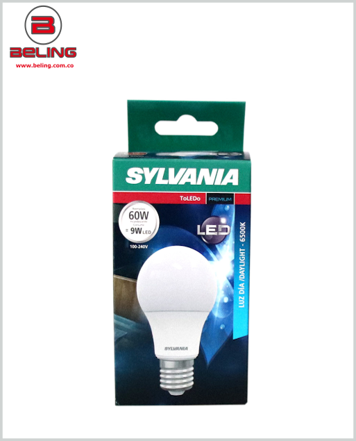 Bombillo Led Toledo 9w DL 100-240v Sylvania