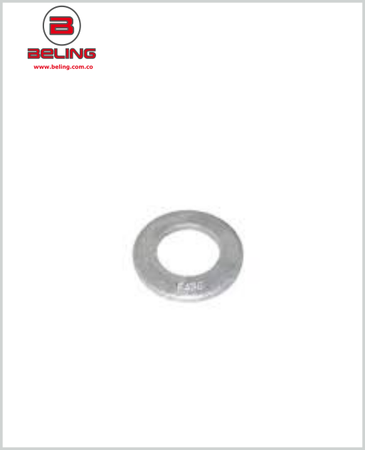 ARANDELA 1/4 ZINC