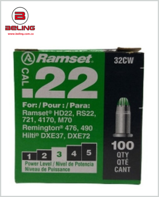 TIRO PARA PISTOLA RAMSET VERDE