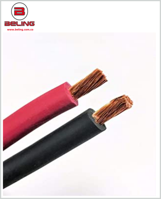 CABLE DE BAJA 8 AWG NEGRO