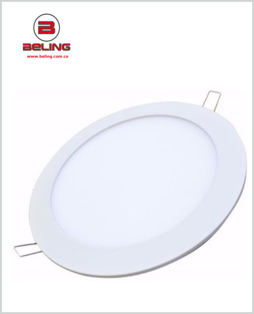 LAMPARA PANEL LED REDONDO INCRUSTAR 18W 6500K 1170LM 100-240V 8 PULG SYLVANIA